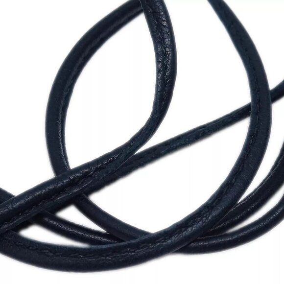 Christian Dior Choker Necklace Black - Picture 2 of 5